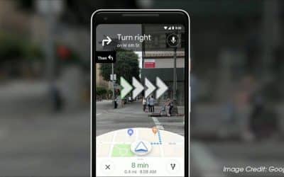 Google Maps AR navigation